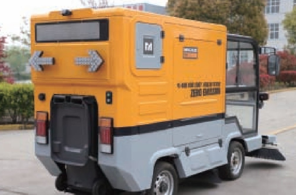 How to use the 5-step get large sweeping car